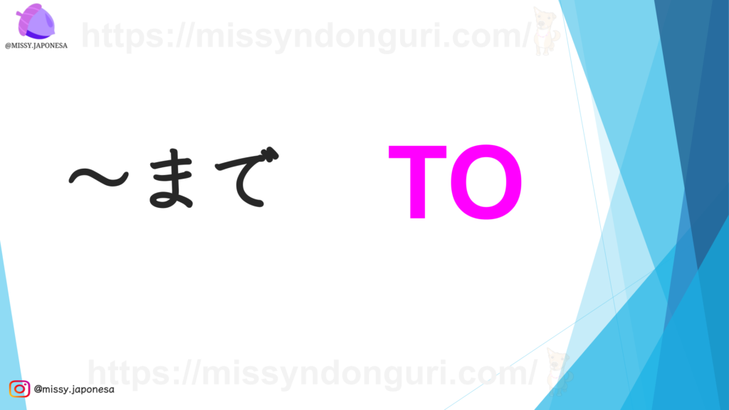 Vocabulario L04 Minna No Nihongo made