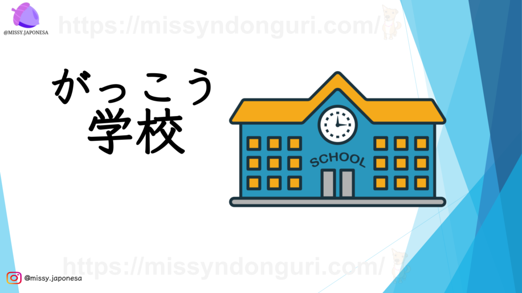 Vocabulario L05 Minna No Nihongo gakkou
